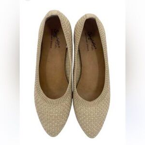 Seychelles Memory Foam Nesta Wides Ballet Flats Shoes Size 8W